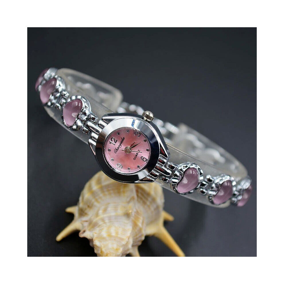 wrist watch Women's girl Metal Alloy band quartz Bracelet Watches 929