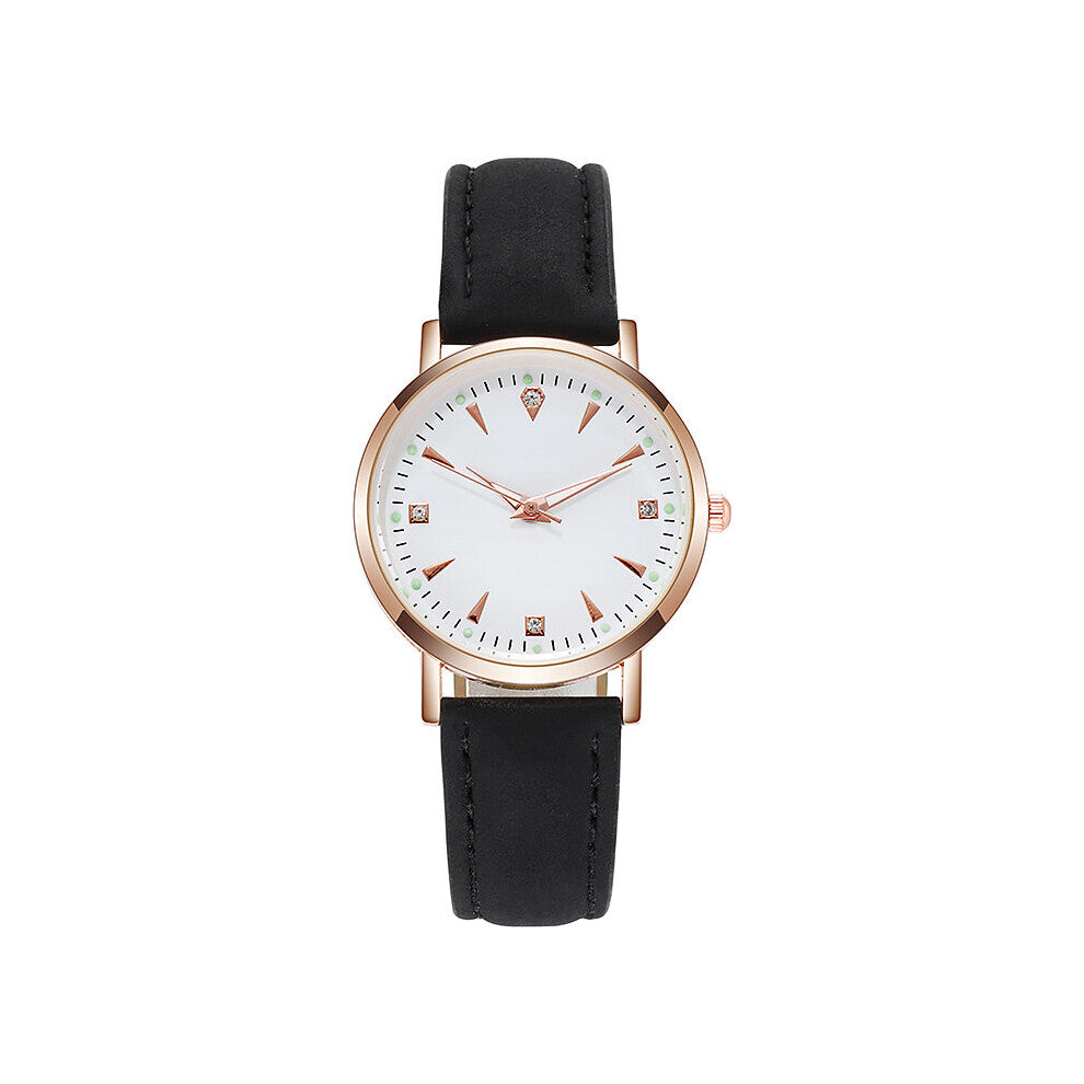 Top Women Watches Ladies Luminous Wrist Watches Women Leather Strap Bracelet Watch For Female Gift Relogio Feminino