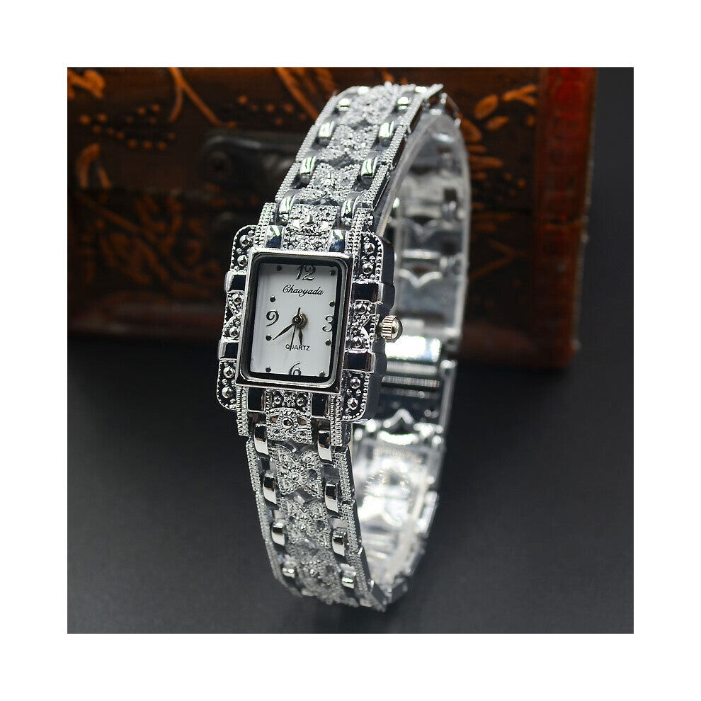 wrist watch Women's girl Metal Alloy band quartz Bracelet Watches 801
