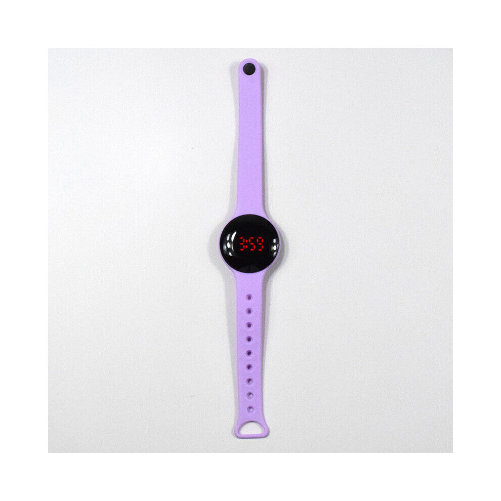 Sports Led women Digital Watch Round Body Temperature Bracelet Watch Men Couple Student Electronic Wrist Watches