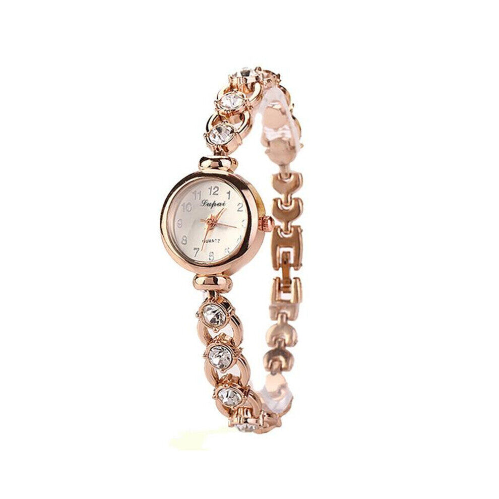 Women's Crystal Small Dial Watch Ladies Classic Wrist Watches Women Rhinestones Quartz Bracelet Watch Relogio Feminino