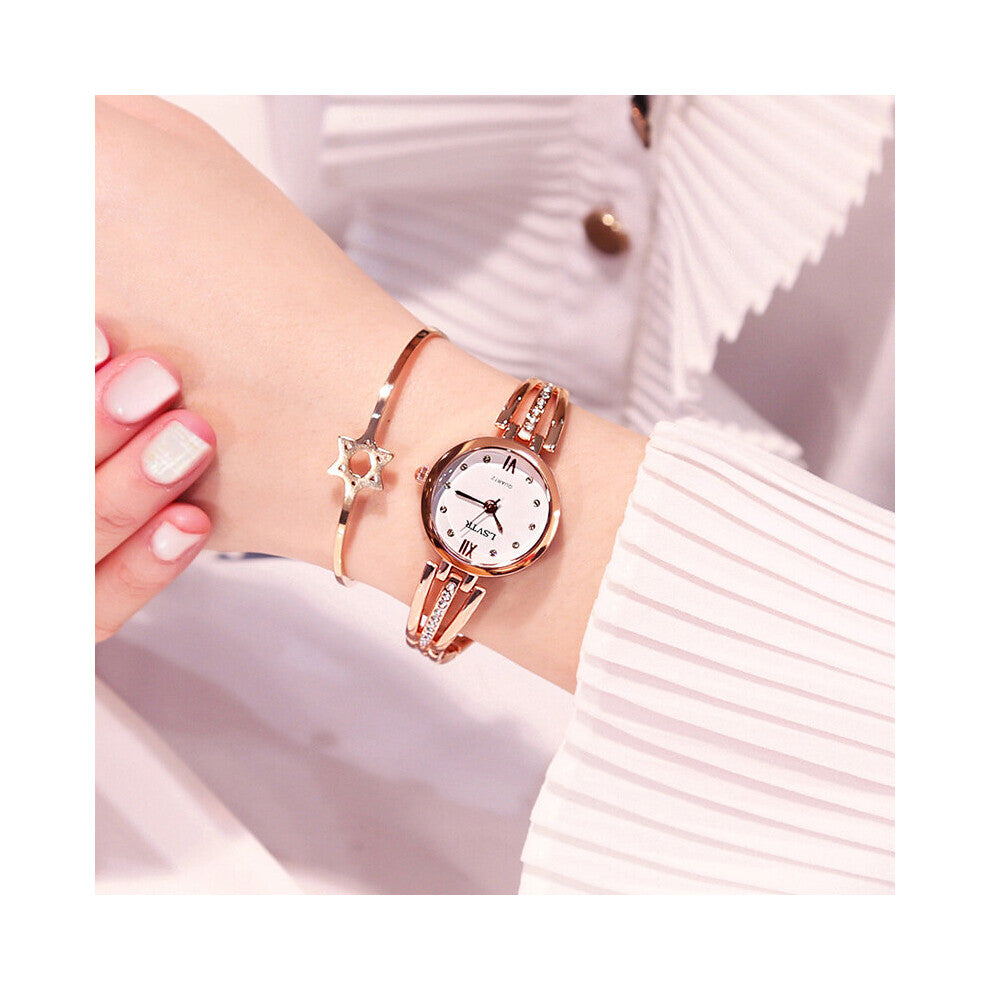 Ladies Bracelet Watches For Women Dress Watch Top Female Wristwatch Relogio Feminino Set