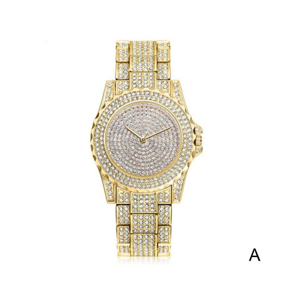 3 Colors Diamond Women Bracelet Watches Ladies Gypsophila Watches Dial Quartz Clock Wrist I0P3