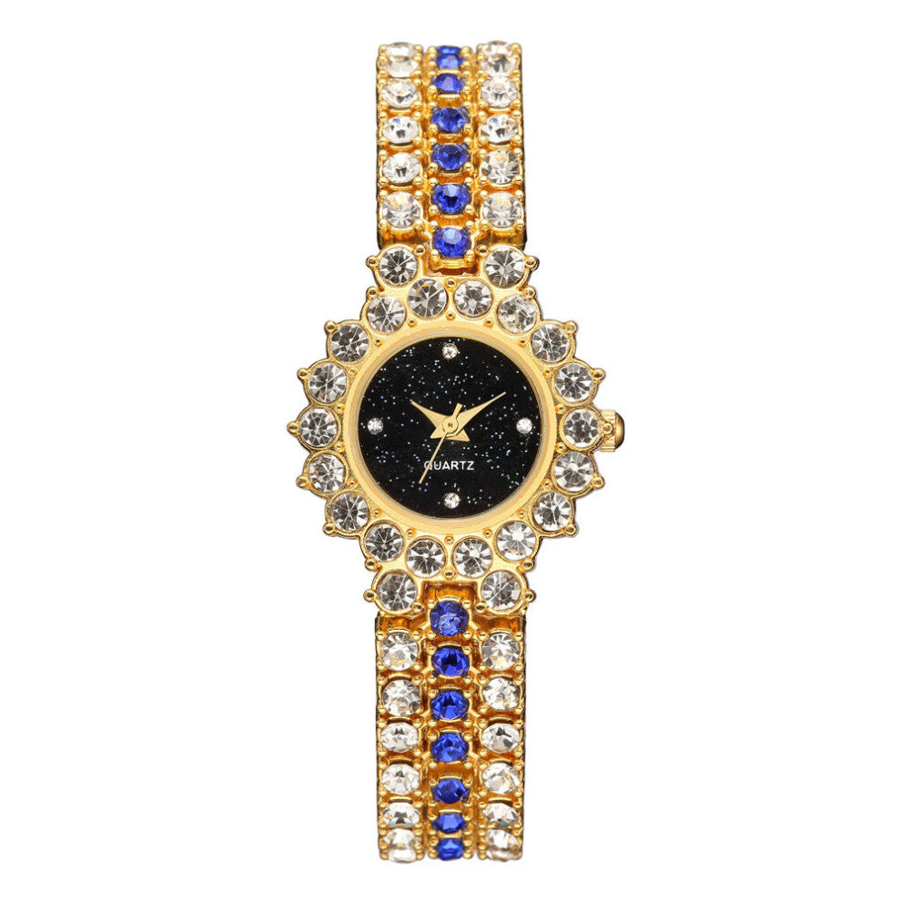 Famous Diamond Bracelet Watches Women Casual Golden Steel Quartz Wristwatch Female Clock Relogio