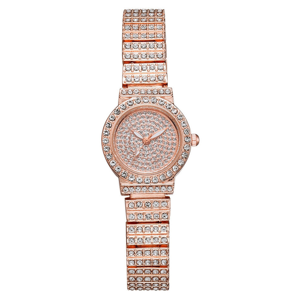 Bracelet Watches Women Female Full Rhinestone Bangle Steel Quartz Wristwatches Ladies Gift Relogio Masculino