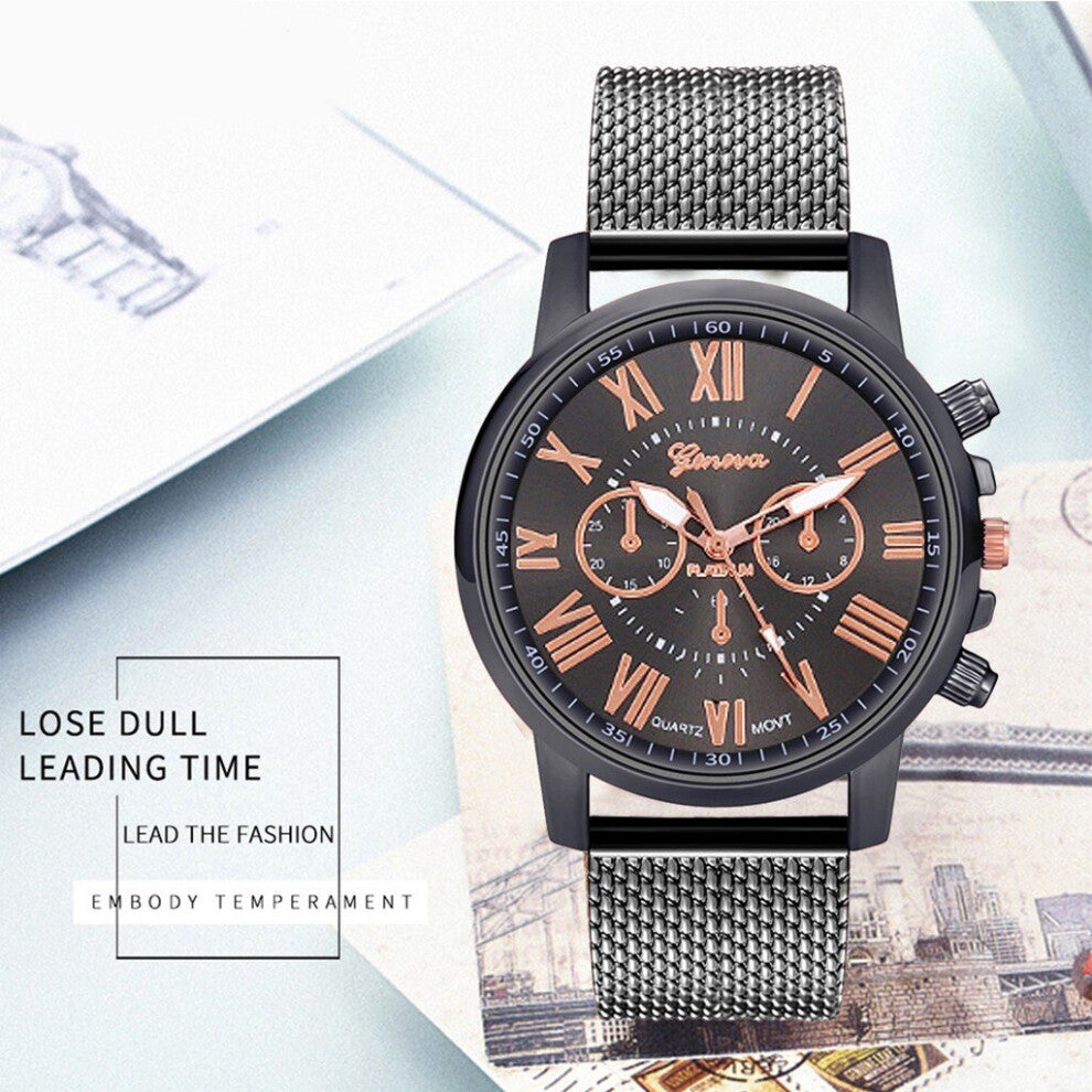 Watches For Women Top Quartz Wristwatches Casual Stainless Steel Dial Bracelet Watch Reloj Para Mujeres