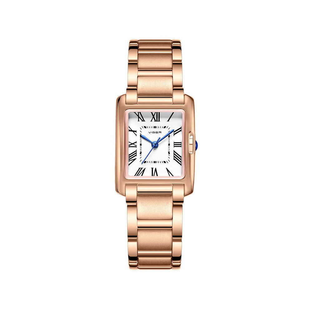 Top Square Women's Bracelet Watches High Waterproof Butterfly Buckle Ladies Wristwatch Relogio Feminino