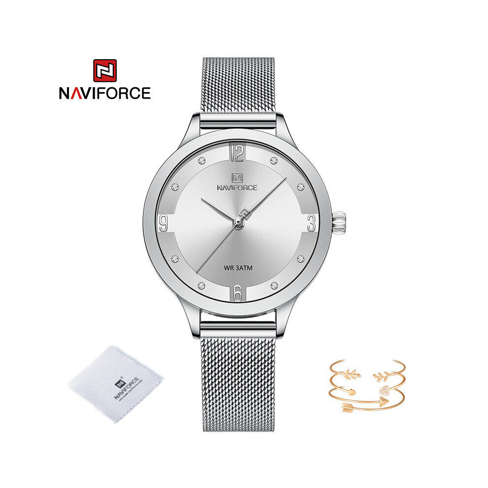 Watch Women Ladies Bracelet Watches Top Casual Quartz Stainless Steel Wrist Watch Montre Femme
