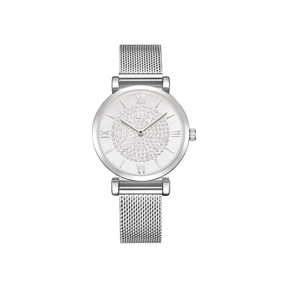 Oliya Women Watch with Diamond Ladies Top Ladies Casual Women's Bracelet Watches Relogio Feminino