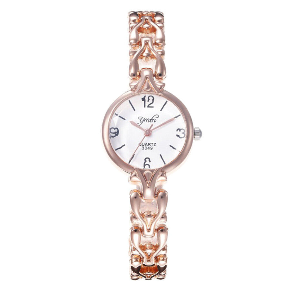 Quartz Wrist Watches For Women Bracelet Watch High Stainless Steel Rhinestone Montres Femmes