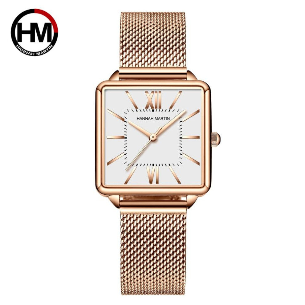 Square Women Bracelet Watch Wrist Watches for Women Girl Quartz Watch Dress Women Clock