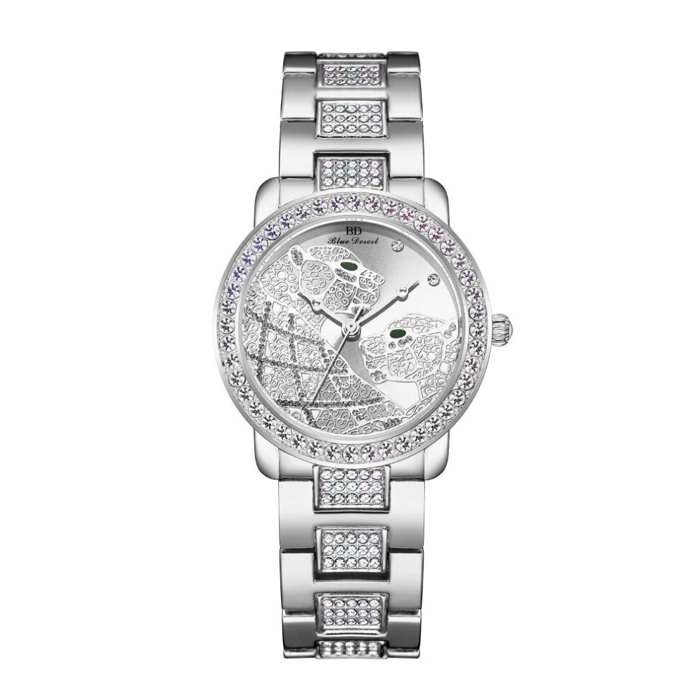 Diamond Women Bracelet Watches Red Ladies Gift Clock For Steel Waterproof Female Wristwatch relogio feminino