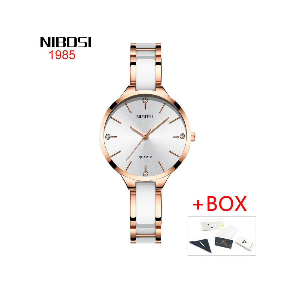 Ceramic Bracelet Watches Ladies Creative Quartz Watch For Women Female Clock Relogio Feminino Montre Femme 2330