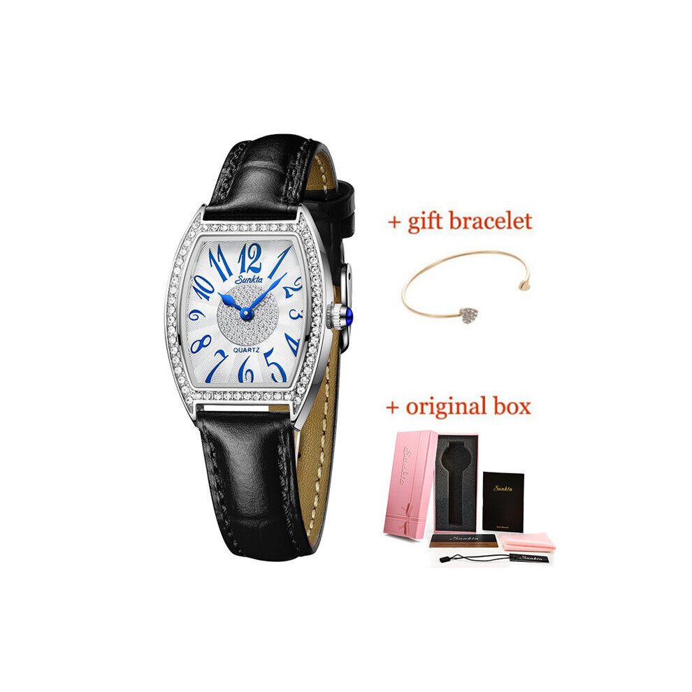 Sunkta Women Watches Waterproof Ladies Wristwatch Female Bracelet Watches Girl Clock Lover Gift