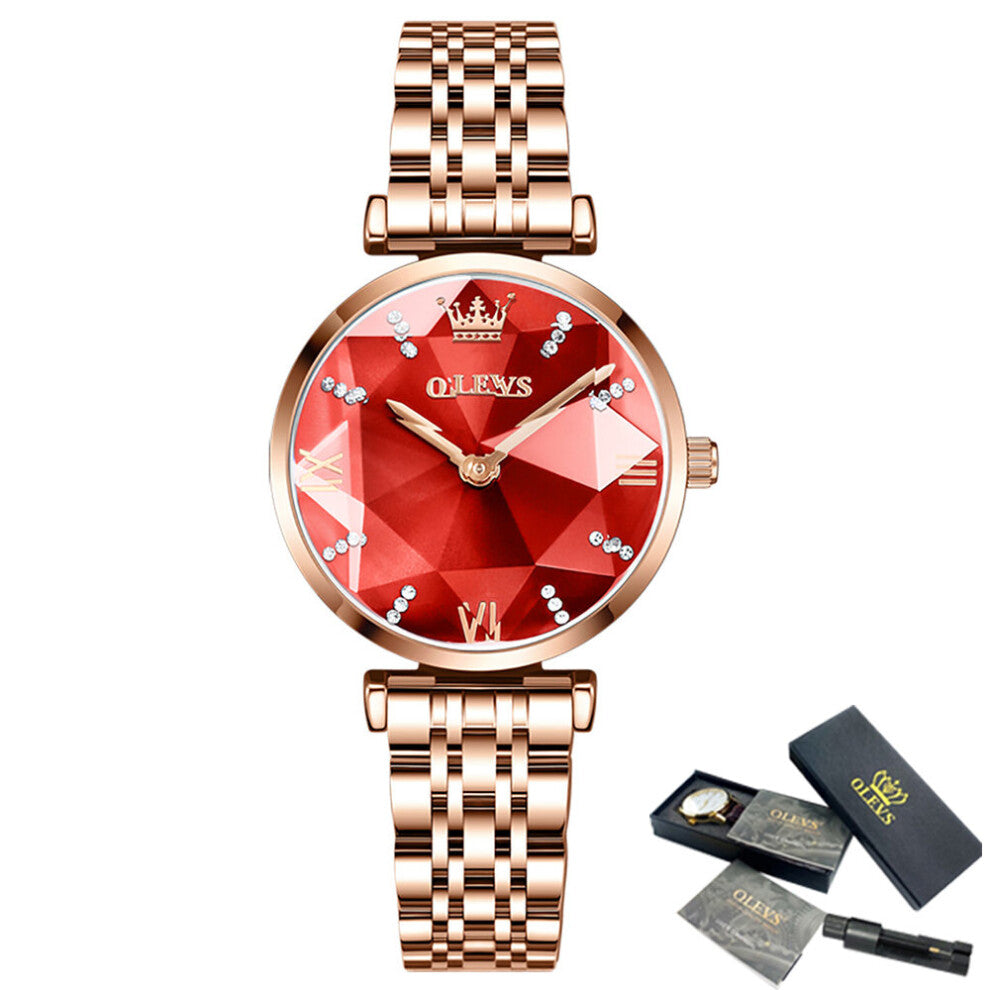 Women Watches Ladies Creative Steel Women's Bracelet Watches Female Geometry Dial Waterproof Clock Relogio Feminino