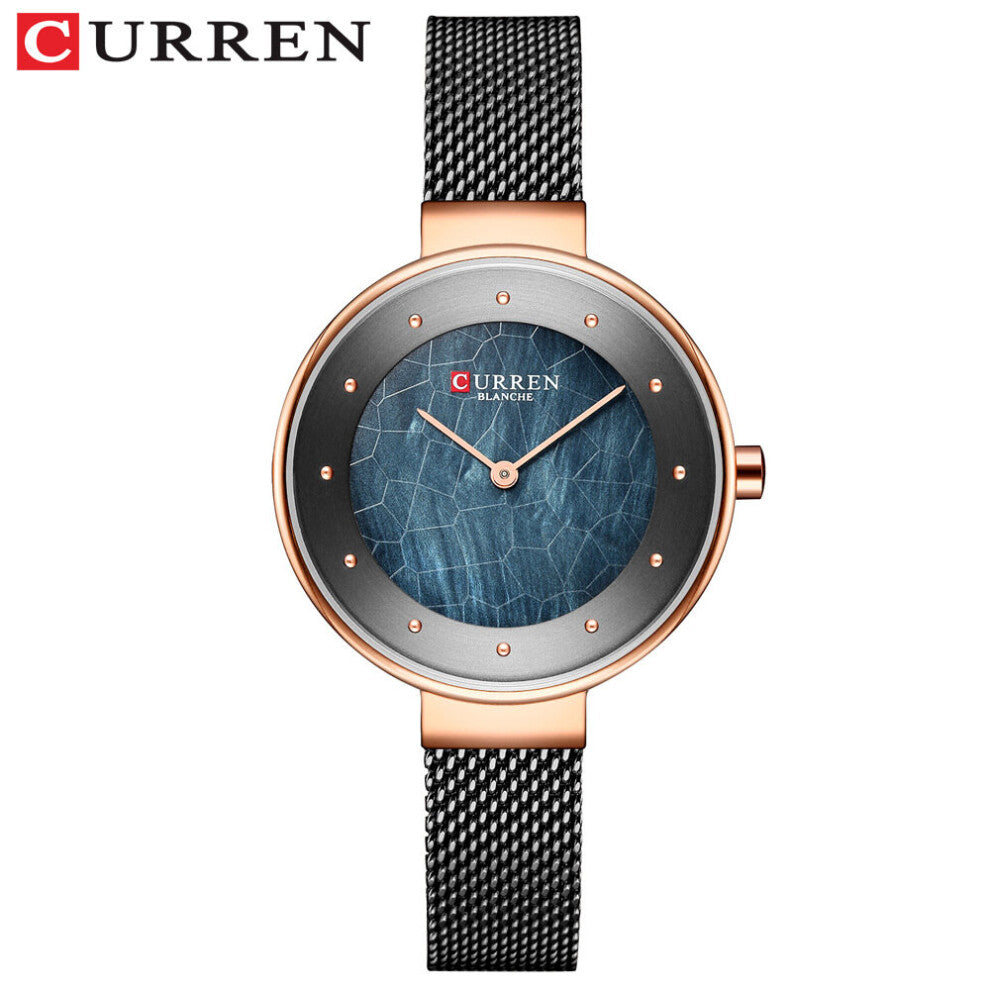 Creative Dial Watches Women Quartz Clock Women's Steel Mesh Wristwatch Ladies Dress Bracelet Watch Female bayan kol saati