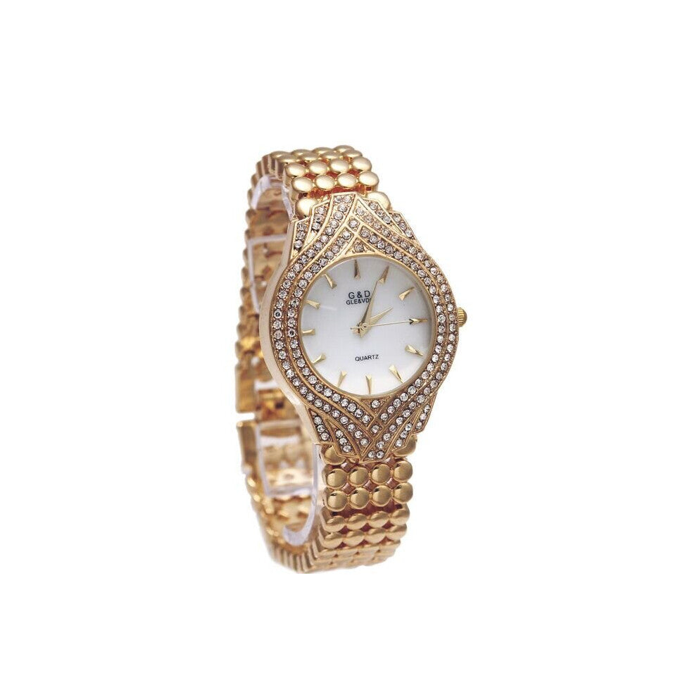 Casual Ladies Steel Band Explosive Quartz Watch Japanese Movement Diamond Women's Watch Stainless Steel Bracelet Watch