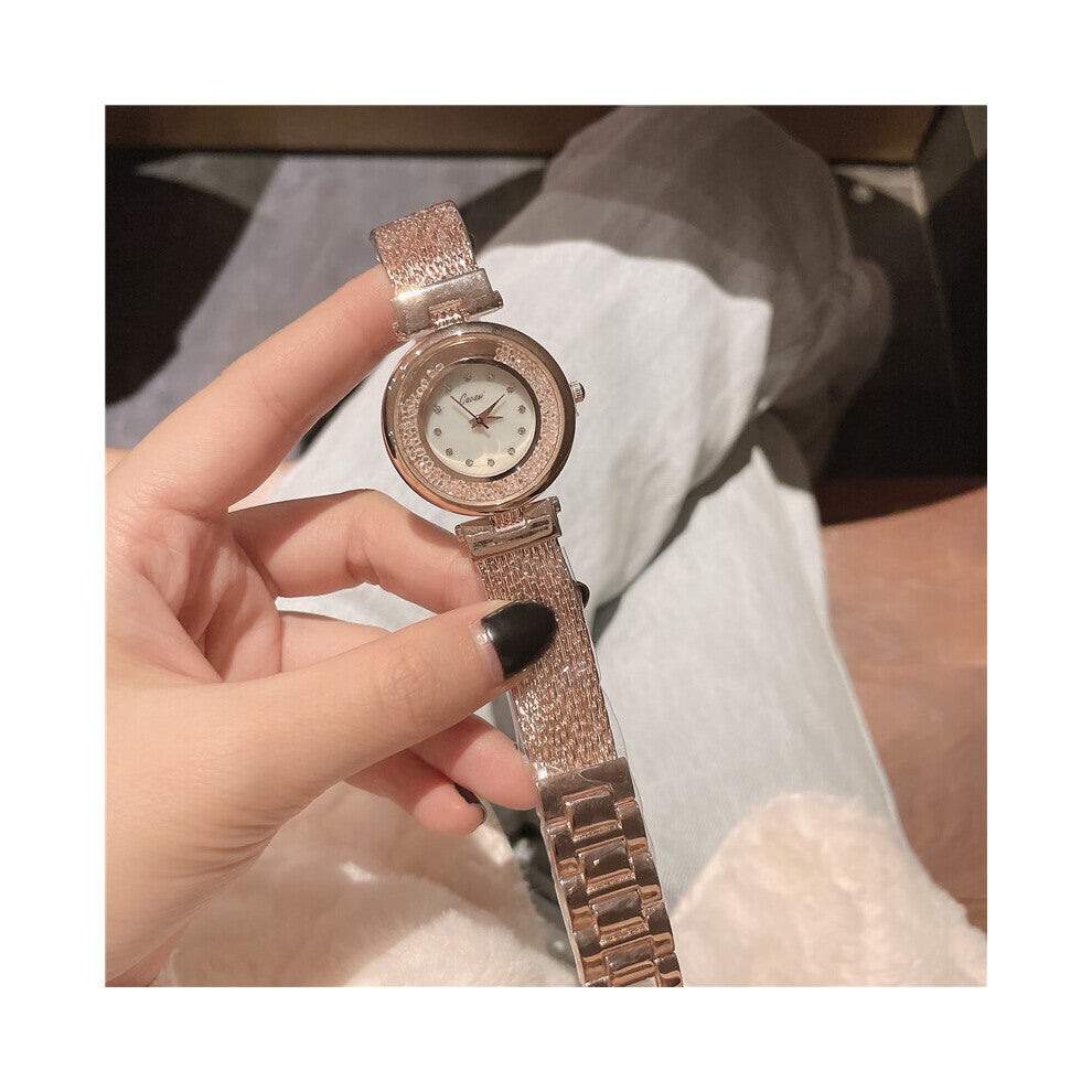 Top Watch With Rhinestone Bracelet Watch Dress Ladies Watch Women Watches Clock Relojes A211