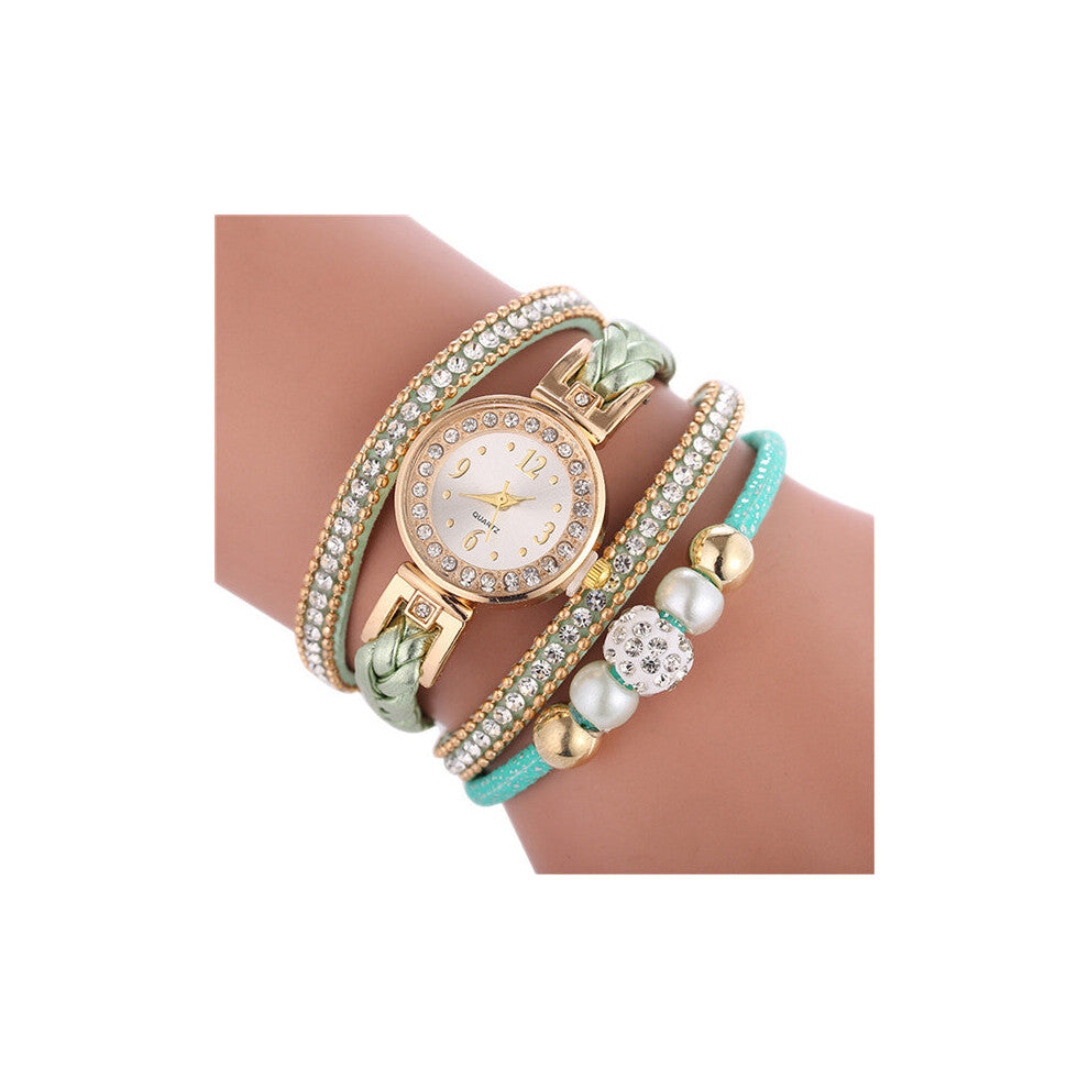 Relogio Bracelet Watches Women Wrap Around Bracelet Dress Ladies Womans Wrist Watches for Women Watch