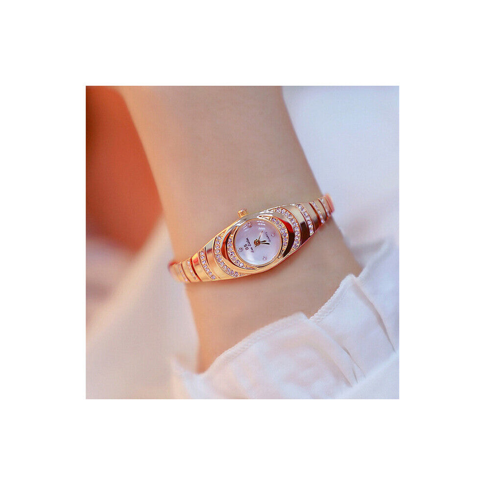 Ladies Wristwatch Diamond Female Bracelet Watch High-quality Japanese Movement Small Watches for Women Rose