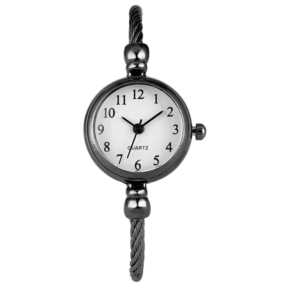 Romantic Rose Strap Bracelet Watch Delicate Arabic Numerals Watches Girl Practical Waterproof Function Watch for Lady