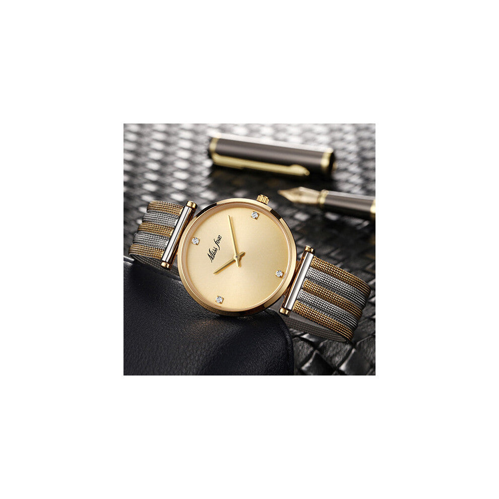 Wristatch Women Bracelet Watches Top Ladies Casual Quartz Watch Steel Women's Wristwatch Montre Femme Relogio