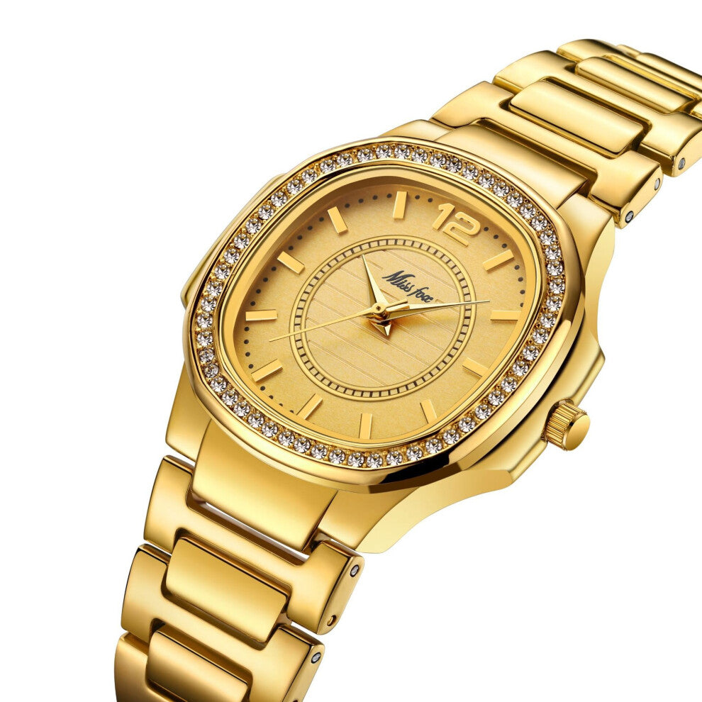 Watch Women Watches Ladies Creative Diamond Women's Bracelet Watches Female Waterproof Clock Relogio Feminino