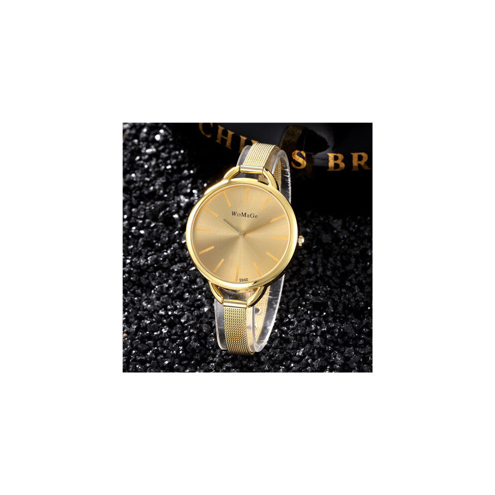 relogio feminino Silver Watches Women Dress Quartz Wristwatches Ladies Steel Bracelet Watch Clock hodinky ceasuri