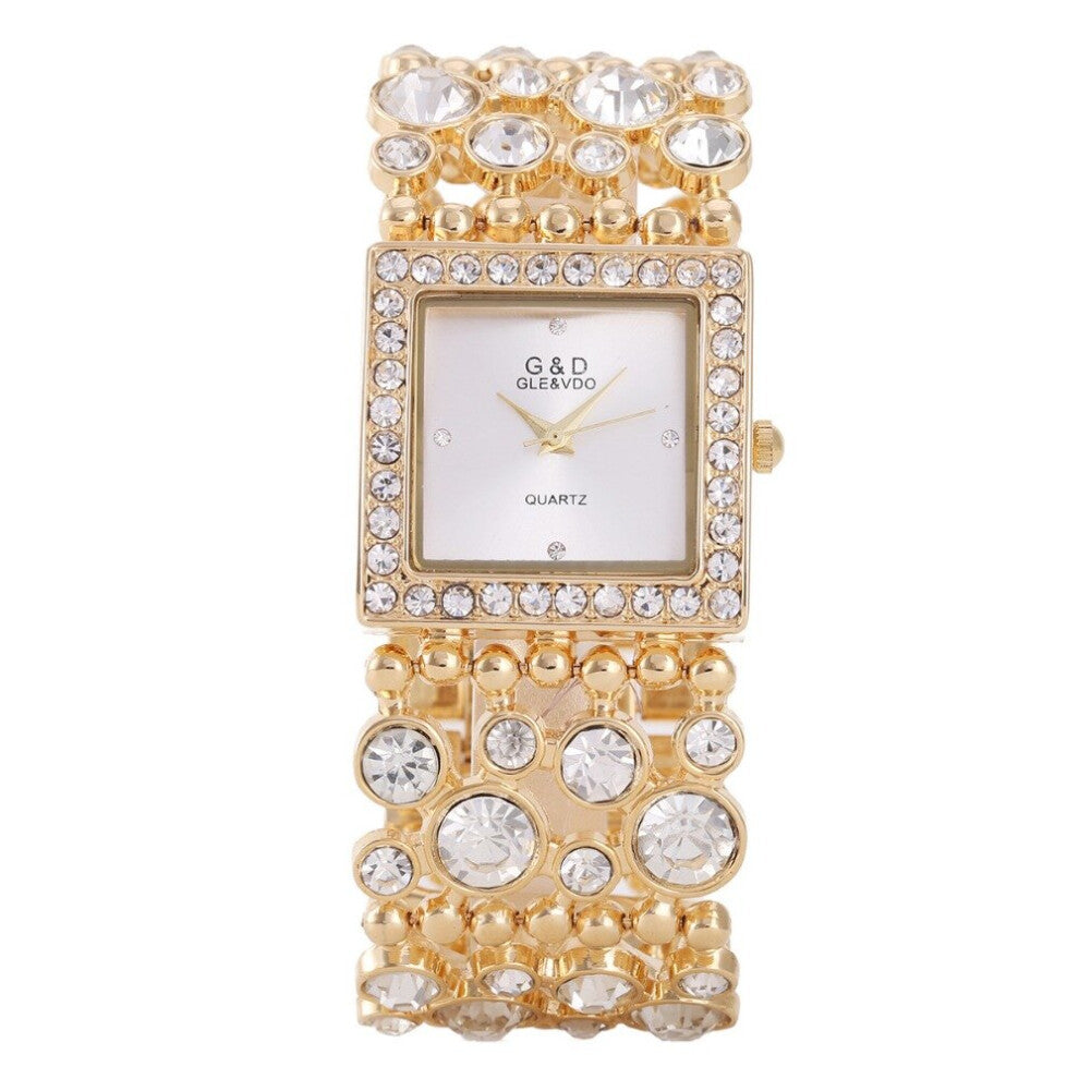 Women's Bracelet Watches Crystal Quartz Ladies Dress Wrist Watches Female Clock Relogio Feminino