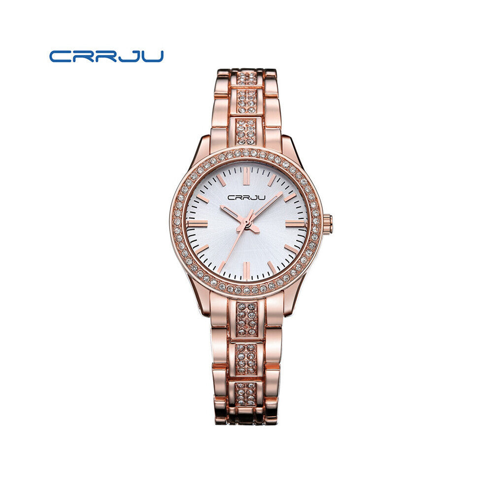 Watch Women Watches Ladies Stainless Steel Rhinestone Women's Bracelet Watches Clock Relogio Feminino Montre Femme
