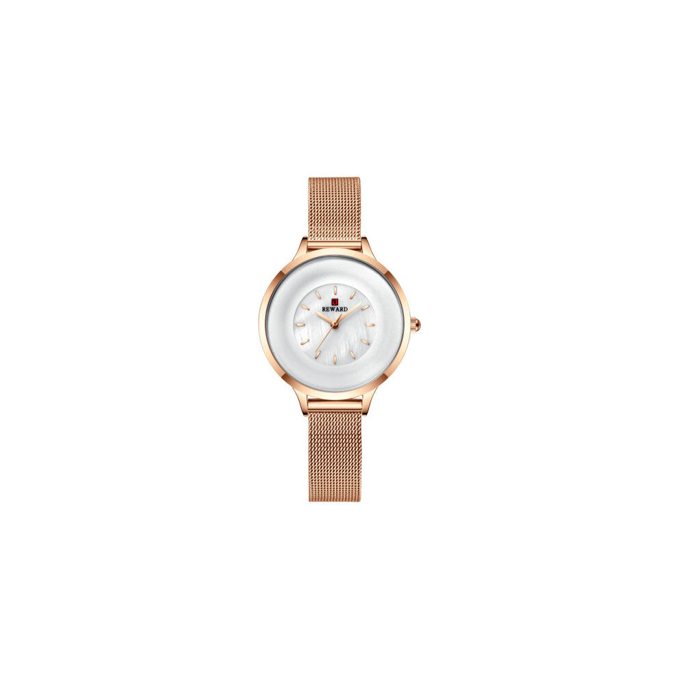 Women Watches Ultra-thin Stainless Steel Mesh Waterproof Bracelet Watch Women Clock Japanese movement