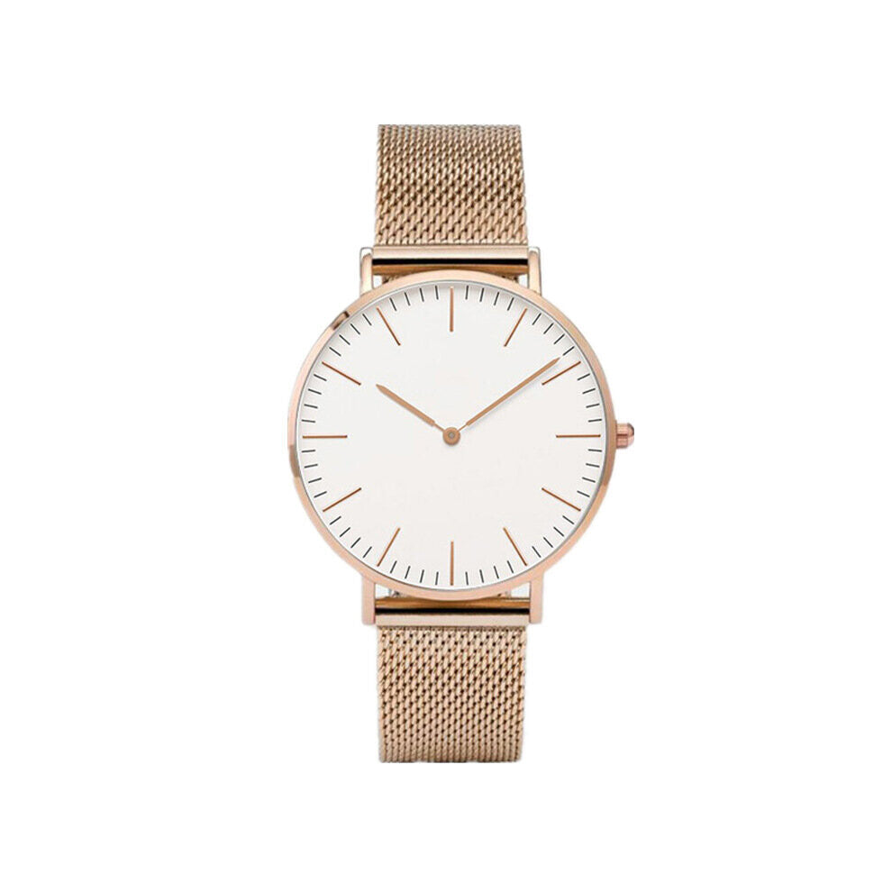 Steel Quartz Watch for Ladies Casual Bracelet Watches Rose Women Watch Montre Femme Relogio Couple Wristwatch