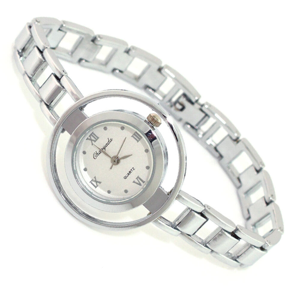 Women's Bracelet Watch Women Ladies Wrist Watches Bling Crystal Analog Clock Woman Dress Quartz Watch Montre Femme O125