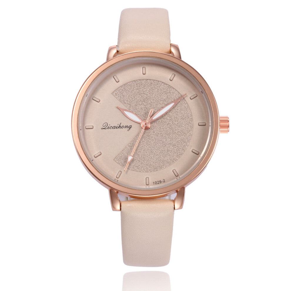 Montre Femme women Watches Bracelet Ladies Bracelet Watch Casual Leather Quartz Wristwatch Montre Femme