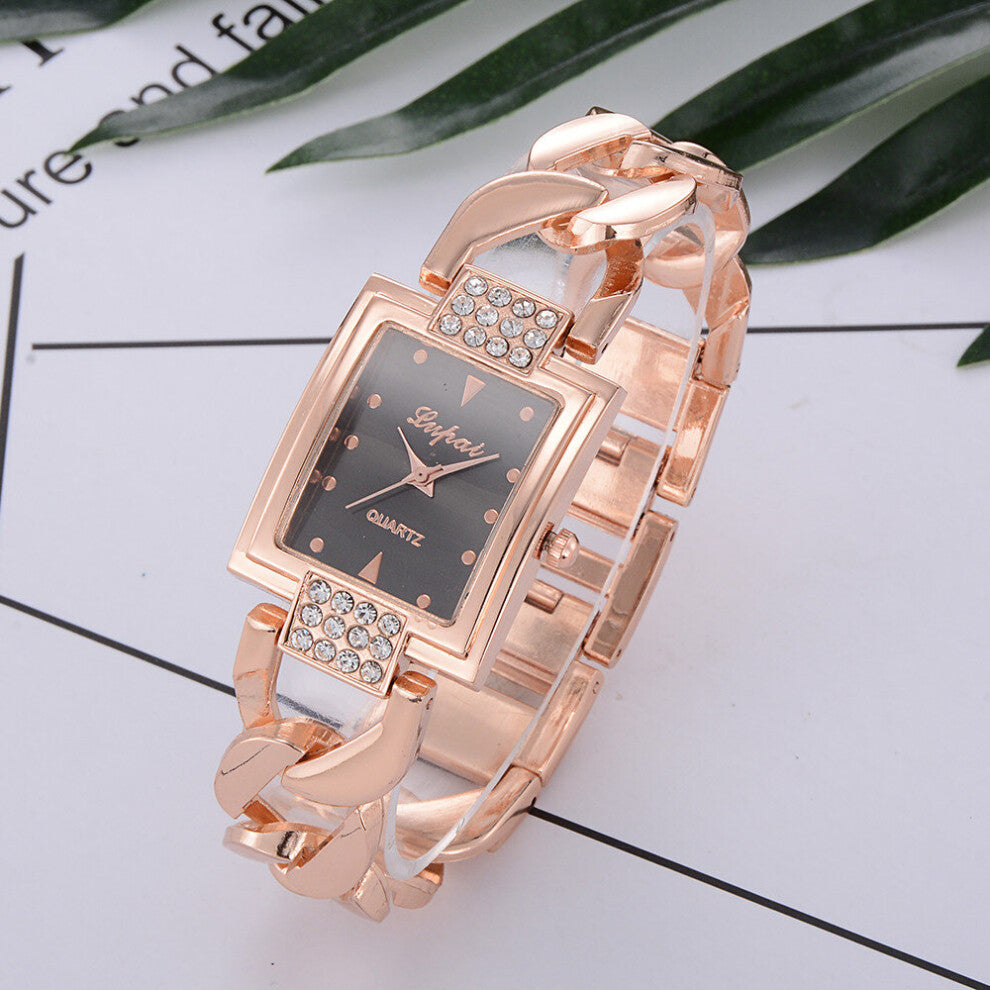 Quartz Wristwatches Femmes Montres Women Casual Digital Bracelet Watch Top Stainless Steel Watches Relogio