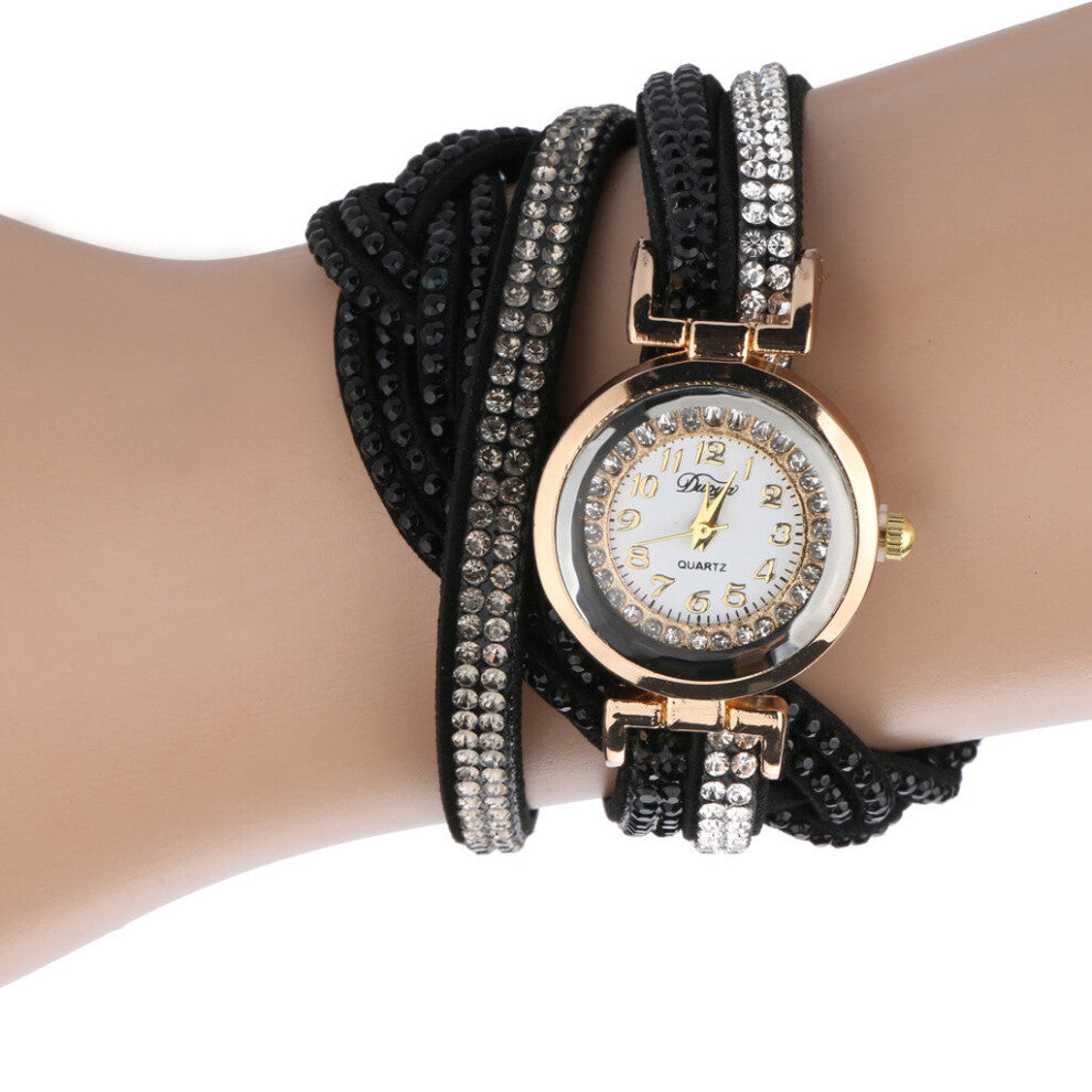 women Bracelet Watches Crystal Quartz Wristwatch Watch Female Casual Watch Small Dial relogio feminino