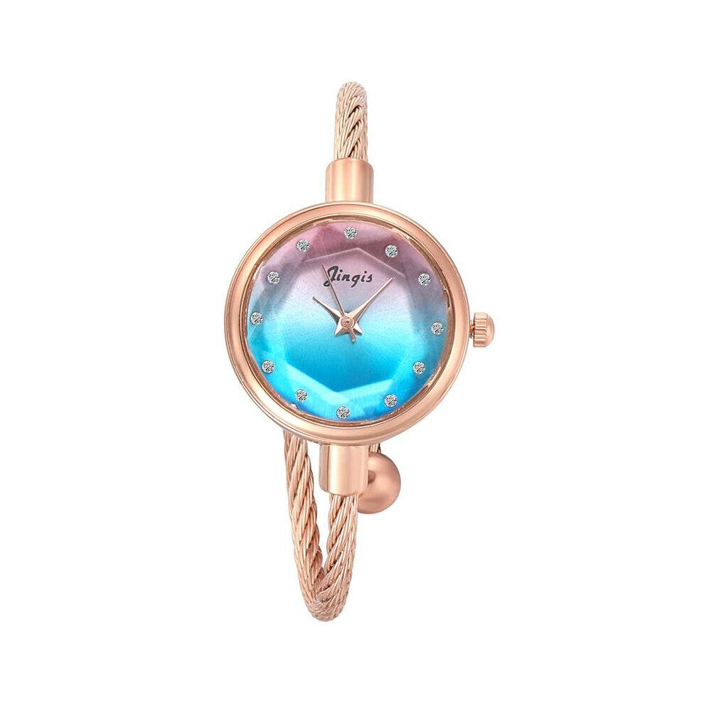 Starry Sky Bracelet Watches Women Shine Diamond Ladies Bangle Wristwatches Female Quartz Montre Femme