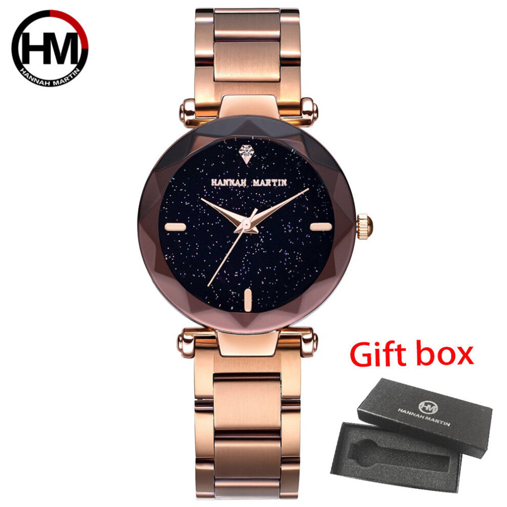 Ladies Watches Diamond Starry Sky Dial Women Bracelet Watch Dress Watch Montre Femme