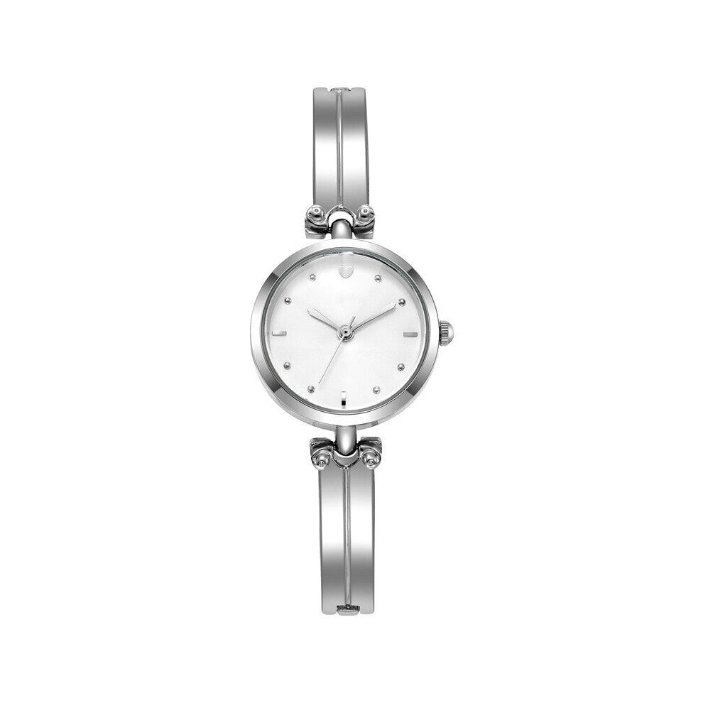 Light Bracelet Watch Delicate Ladies Quartz Wristwatch Rose Band Ultrathin Round Dial Women Clock Watches