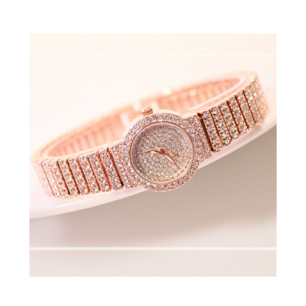 Small Bracelet Watch Women's Watches Crystal Diamond Bracelets Quartz Clock Ladies Hour Small Dial A3280