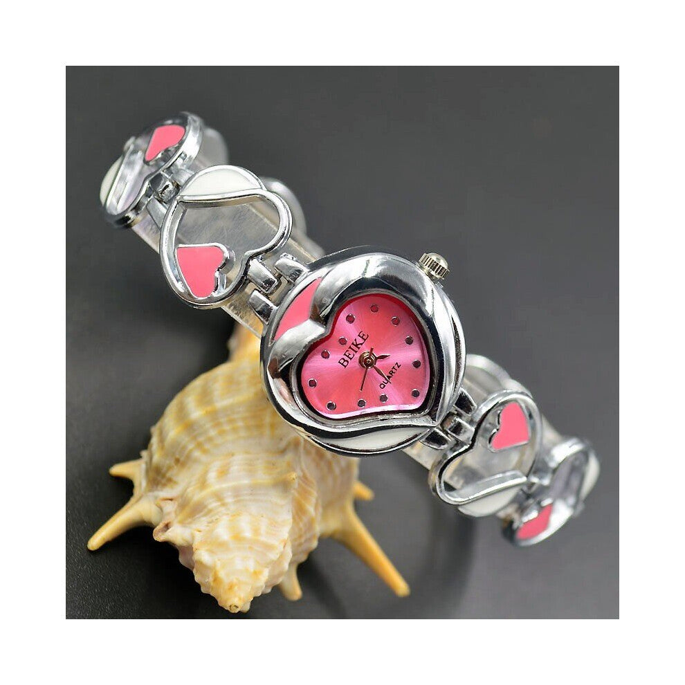 wrist watch Women's girl Metal Alloy band quartz Bracelet Watches 932