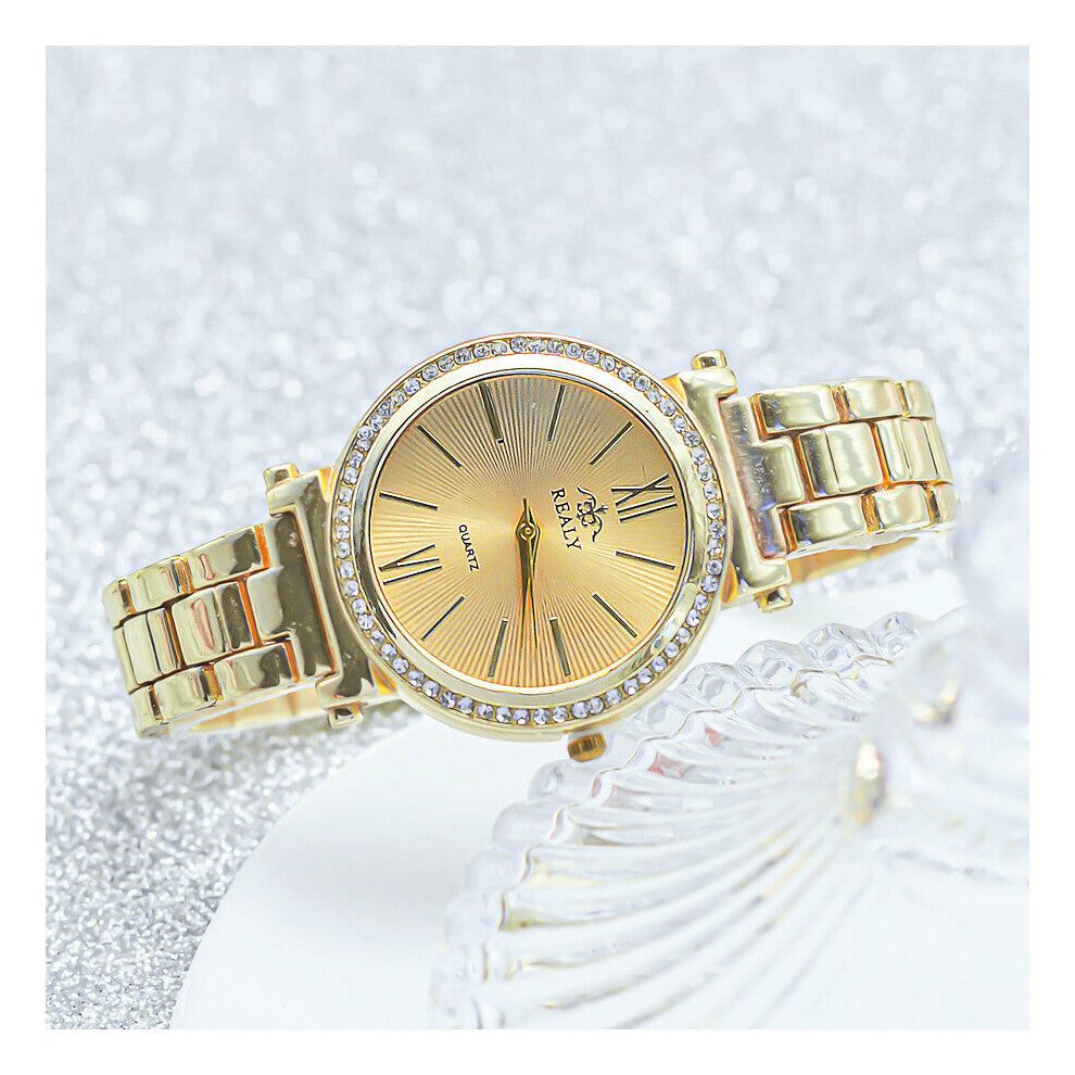 Bracelet Watches For Women Stainless Steel Bussiness Quartz Ladies Diamond Dress watch Female Relogio Feminino