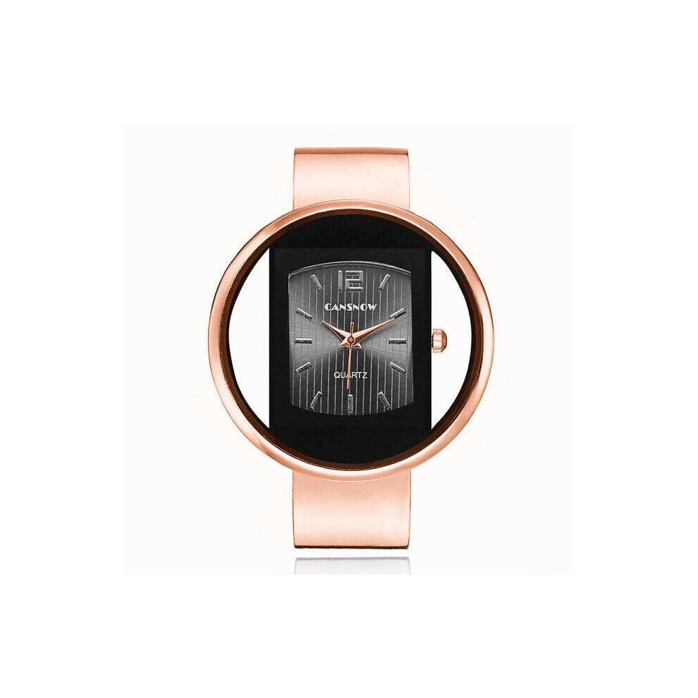 Business Women Watches Bracelet Watch Silver Dial Lady Dress Quartz Clock