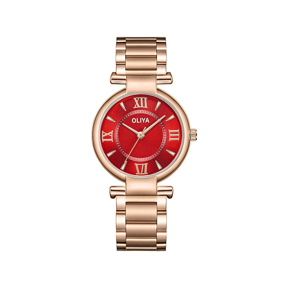 Oliya Women Watches Ladies Top Steel belt Women Bracelet Watches Female Quartz Waterproof women Watch