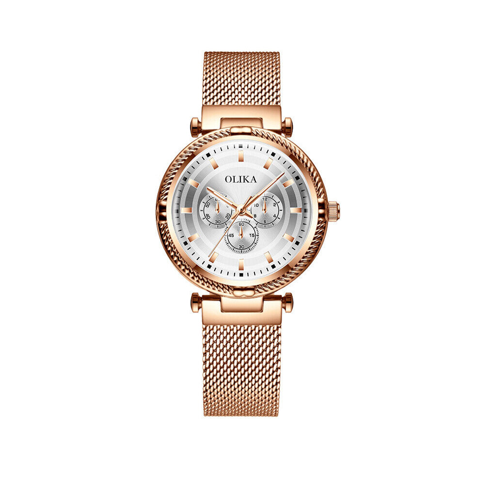 Women Watches Selling Rose Watch Ladies Creative Steel Women's Bracelet Watch Female Waterproof Clock Relogio Feminino