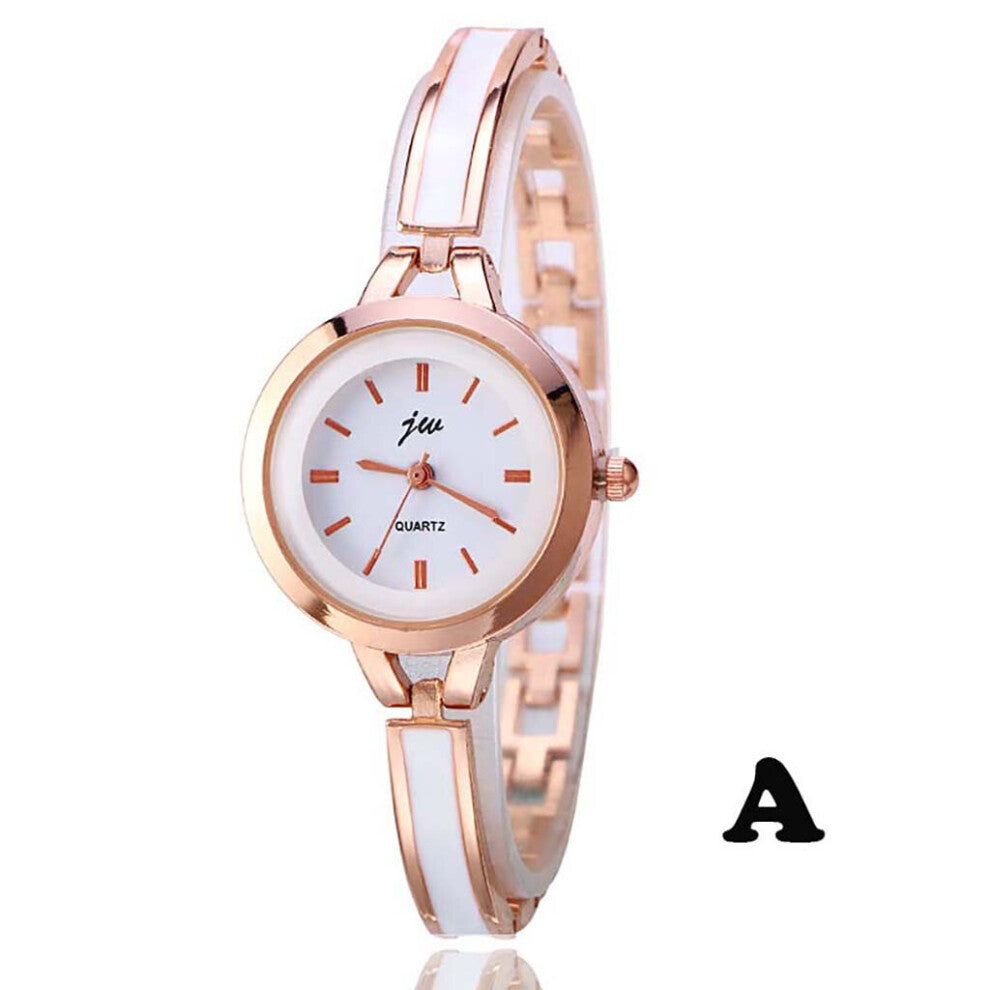 Quartz Small Delicate Business Women Dial Wrist Bracelet Watches Analog Silver And Watch Womens Stretch Band Watches