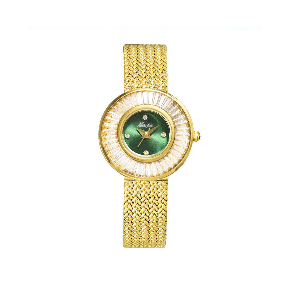 Women Bracelet Watches Diamond Watches For Women Band Bracelet Lady Quartz Wristwatch Waterproof