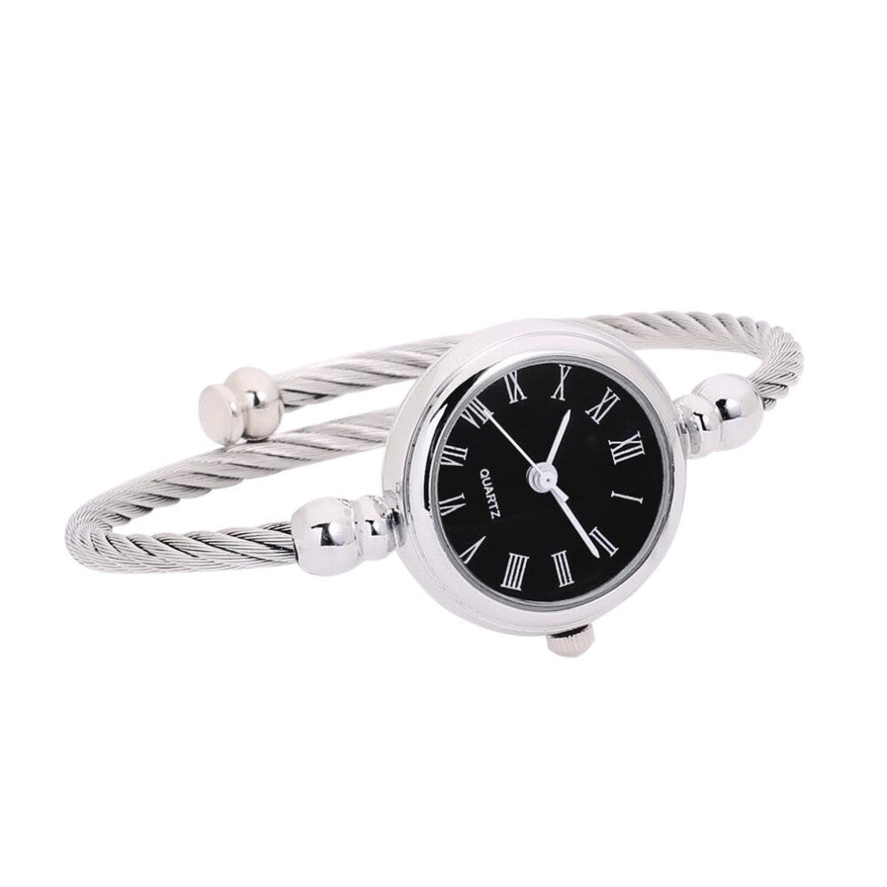 Glass Mirror Bracelet Watch For Girl Ladies Minimalist Circular Analog Quartz Watch Small Dial Female Casual Wristwatches montre