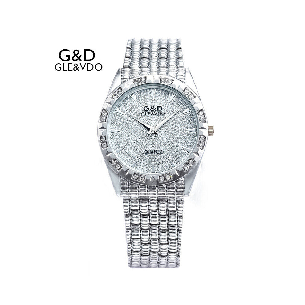 Womens Watches Silver Ladies Bracelet Watch Casual Quartz Wristwatches relogio feminino Stainless Steel