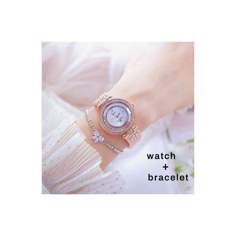 Ladies Wrist Watches Dress Diamond Female Wrist Watch Bracelet Watch Women Montre Femme